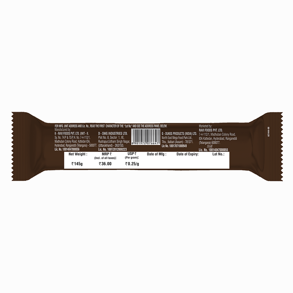 Creme 4 Fun (Chocolate) - Pack 3 145g | Dukes Sandwich - Biscuits - Image 3