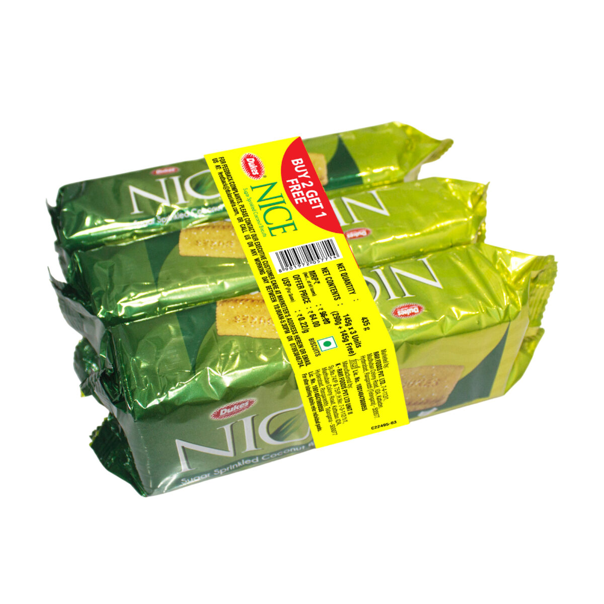 Nice Combi 435g | Dukes Coated Biscuits - Biscuits - Image 2