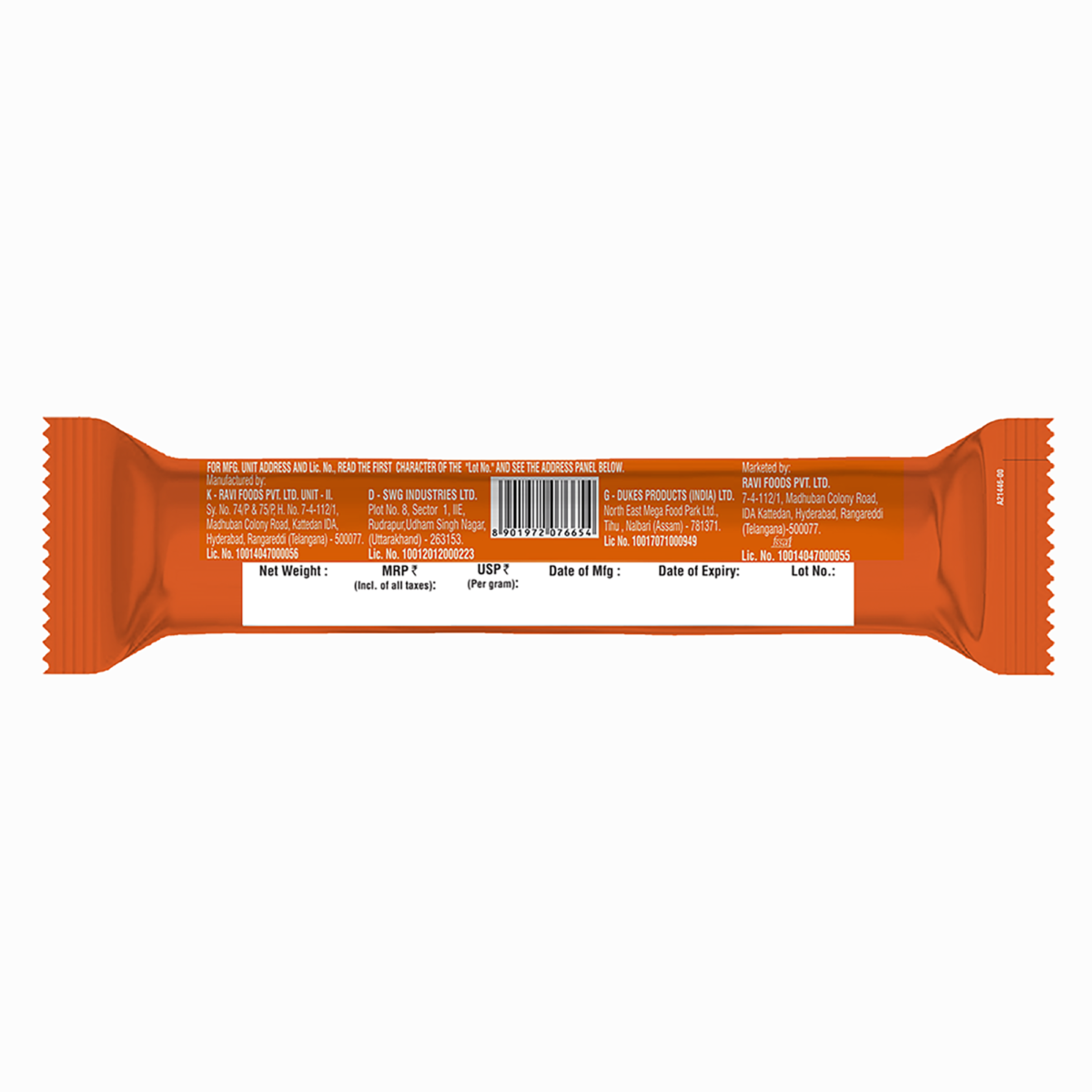 Creme 4 Fun (Orange) - Pack 4 145g | Dukes Sandwich - Biscuits - Image 5
