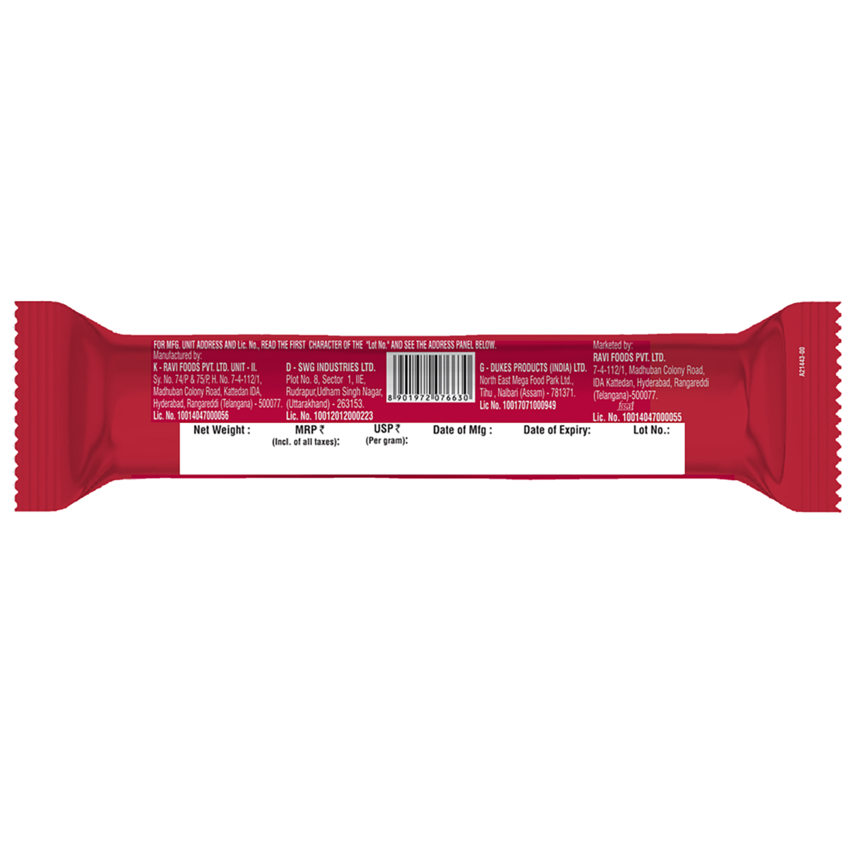 Creme 4 Fun (Strawberry) - Pack 4 145g | Dukes Sandwich - Biscuits - Image 5