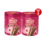 Waffy Rolls Strawbery Jar 250g | Dukes Waffer - Waffy - Image 4