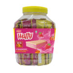Waffy Jar (Strawberry) 520g | Dukes Waffer - Waffy